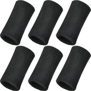 6 Inch Wrist Sweatband Sport Wristbands Elastic Athletic Wrist Bands for Sports